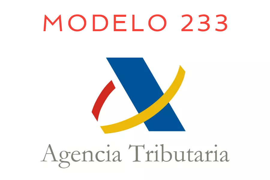 modelo 233 agencia tributaria