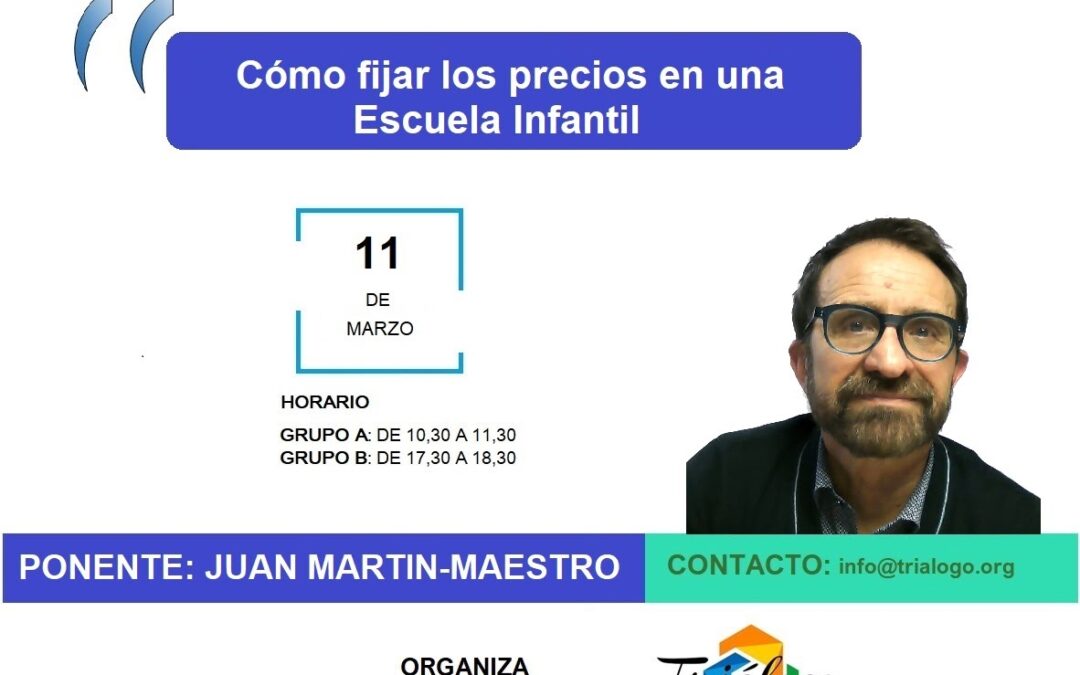 Cómo fijar los precios en una Escuela Infantil